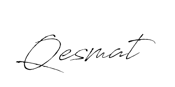 Create a beautiful signature design for name Qesmat. With this signature (Antro_Vectra) fonts, you can make a handwritten signature for free. Qesmat signature style 6 images and pictures png