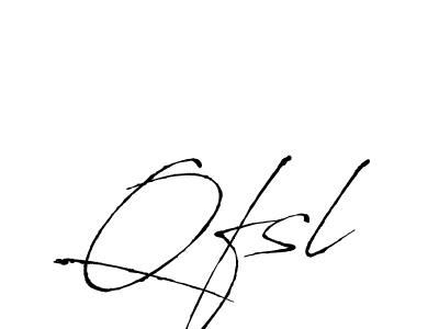 How to Draw Qfsl signature style? Antro_Vectra is a latest design signature styles for name Qfsl. Qfsl signature style 6 images and pictures png