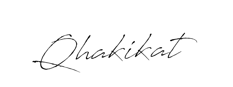 How to make Qhakikat signature? Antro_Vectra is a professional autograph style. Create handwritten signature for Qhakikat name. Qhakikat signature style 6 images and pictures png