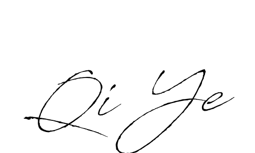 Best and Professional Signature Style for Qi Ye. Antro_Vectra Best Signature Style Collection. Qi Ye signature style 6 images and pictures png