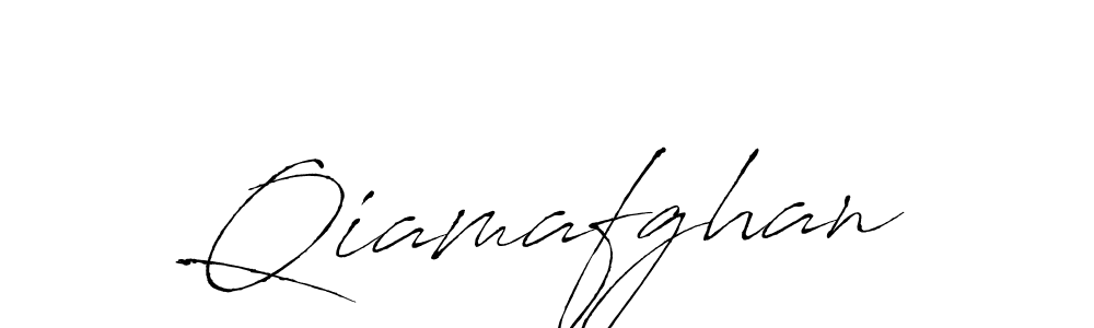 Qiamafghan stylish signature style. Best Handwritten Sign (Antro_Vectra) for my name. Handwritten Signature Collection Ideas for my name Qiamafghan. Qiamafghan signature style 6 images and pictures png