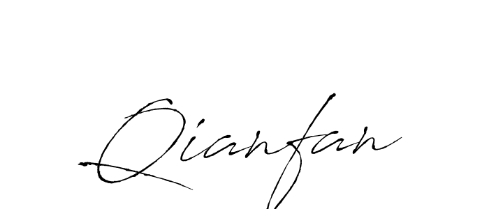 How to make Qianfan signature? Antro_Vectra is a professional autograph style. Create handwritten signature for Qianfan name. Qianfan signature style 6 images and pictures png