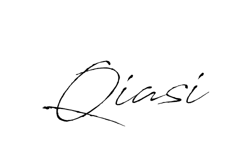 How to make Qiasi signature? Antro_Vectra is a professional autograph style. Create handwritten signature for Qiasi name. Qiasi signature style 6 images and pictures png