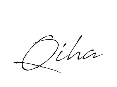Best and Professional Signature Style for Qiha. Antro_Vectra Best Signature Style Collection. Qiha signature style 6 images and pictures png