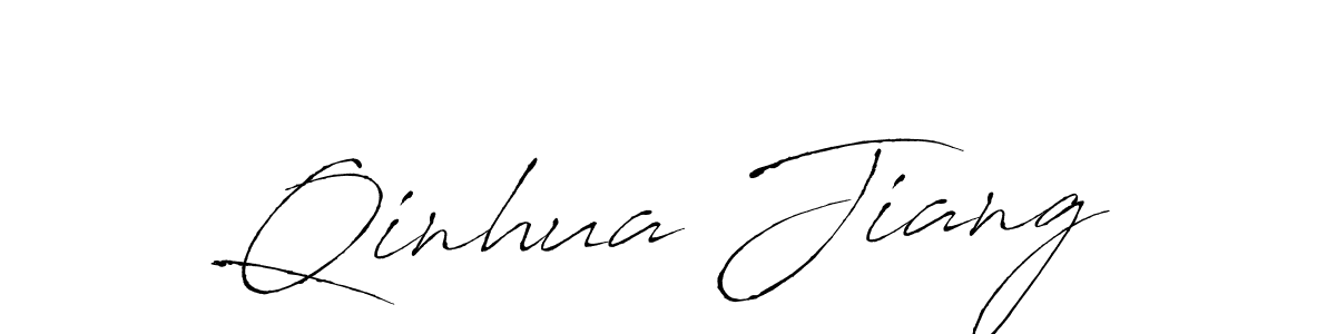 Make a beautiful signature design for name Qinhua Jiang. Use this online signature maker to create a handwritten signature for free. Qinhua Jiang signature style 6 images and pictures png