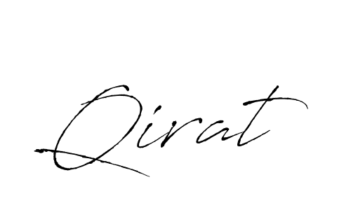It looks lik you need a new signature style for name Qirat. Design unique handwritten (Antro_Vectra) signature with our free signature maker in just a few clicks. Qirat signature style 6 images and pictures png