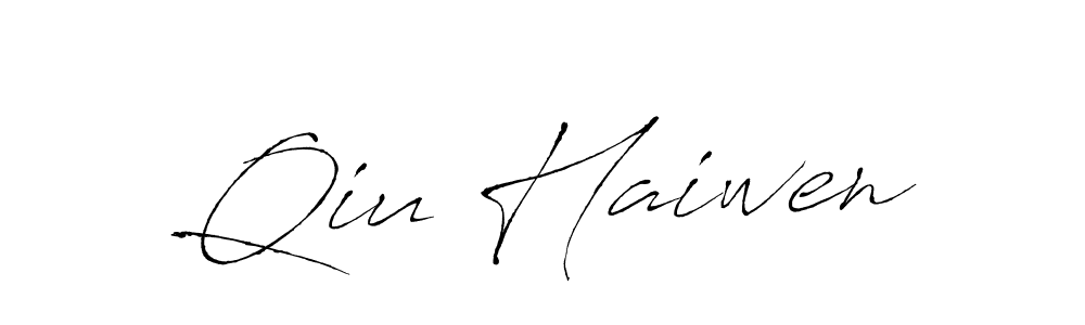 Check out images of Autograph of Qiu Haiwen name. Actor Qiu Haiwen Signature Style. Antro_Vectra is a professional sign style online. Qiu Haiwen signature style 6 images and pictures png