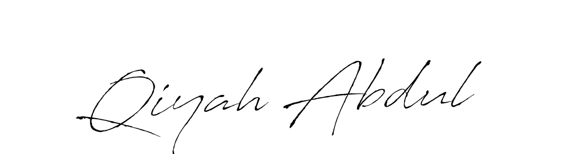 How to make Qiyah Abdul signature? Antro_Vectra is a professional autograph style. Create handwritten signature for Qiyah Abdul name. Qiyah Abdul signature style 6 images and pictures png