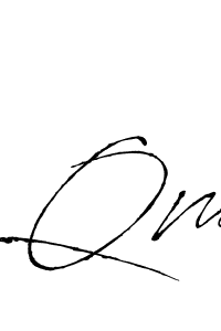 Also we have Qm name is the best signature style. Create professional handwritten signature collection using Antro_Vectra autograph style. Qm signature style 6 images and pictures png