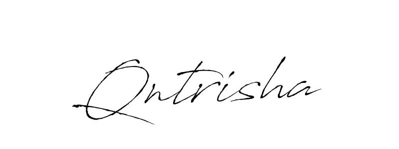 Also You can easily find your signature by using the search form. We will create Qntrisha name handwritten signature images for you free of cost using Antro_Vectra sign style. Qntrisha signature style 6 images and pictures png