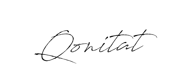 Also we have Qonitat name is the best signature style. Create professional handwritten signature collection using Antro_Vectra autograph style. Qonitat signature style 6 images and pictures png