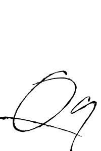 You should practise on your own different ways (Antro_Vectra) to write your name (Qq) in signature. don't let someone else do it for you. Qq signature style 6 images and pictures png