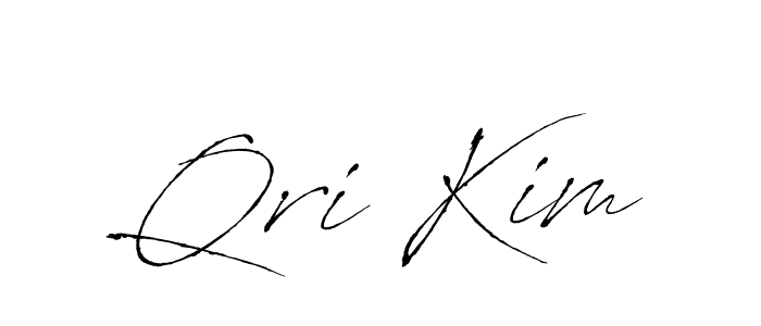 This is the best signature style for the Qri Kim name. Also you like these signature font (Antro_Vectra). Mix name signature. Qri Kim signature style 6 images and pictures png