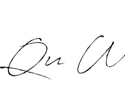 Check out images of Autograph of Qu W name. Actor Qu W Signature Style. Antro_Vectra is a professional sign style online. Qu W signature style 6 images and pictures png