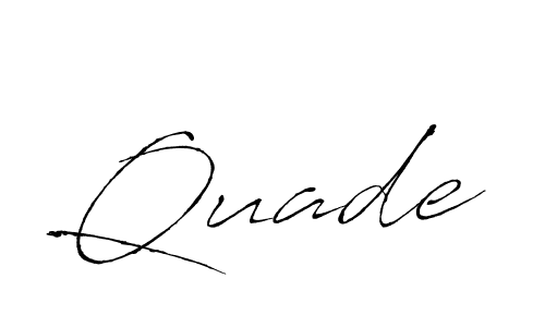 It looks lik you need a new signature style for name Quade. Design unique handwritten (Antro_Vectra) signature with our free signature maker in just a few clicks. Quade signature style 6 images and pictures png