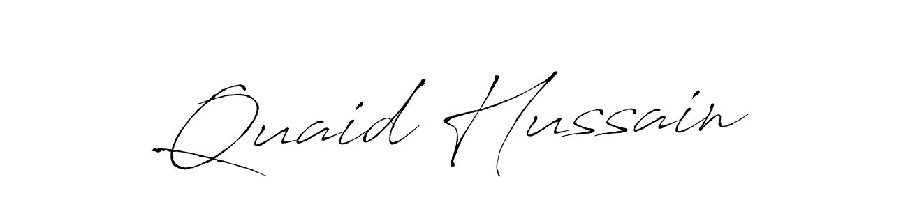 Also we have Quaid Hussain name is the best signature style. Create professional handwritten signature collection using Antro_Vectra autograph style. Quaid Hussain signature style 6 images and pictures png