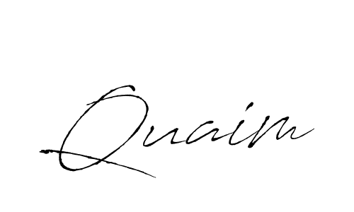 The best way (Antro_Vectra) to make a short signature is to pick only two or three words in your name. The name Quaim include a total of six letters. For converting this name. Quaim signature style 6 images and pictures png