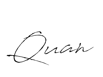 Also You can easily find your signature by using the search form. We will create Quan name handwritten signature images for you free of cost using Antro_Vectra sign style. Quan signature style 6 images and pictures png