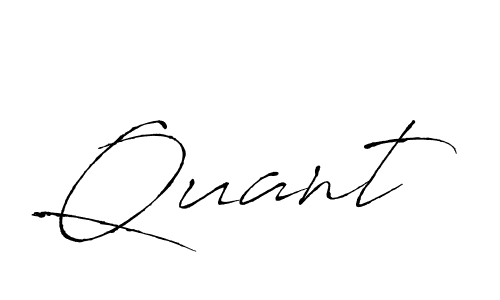 Create a beautiful signature design for name Quant. With this signature (Antro_Vectra) fonts, you can make a handwritten signature for free. Quant signature style 6 images and pictures png