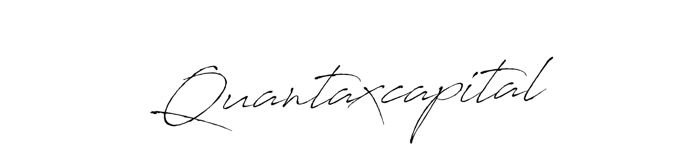 Antro_Vectra is a professional signature style that is perfect for those who want to add a touch of class to their signature. It is also a great choice for those who want to make their signature more unique. Get Quantaxcapital name to fancy signature for free. Quantaxcapital signature style 6 images and pictures png
