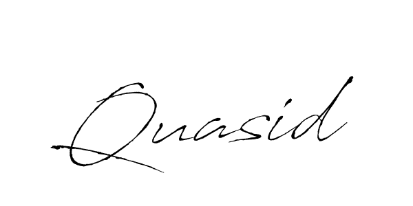 Also we have Quasid name is the best signature style. Create professional handwritten signature collection using Antro_Vectra autograph style. Quasid signature style 6 images and pictures png