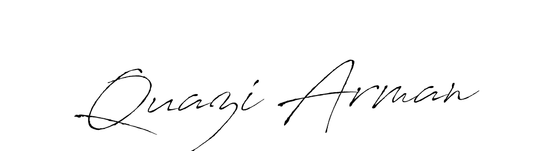 It looks lik you need a new signature style for name Quazi Arman. Design unique handwritten (Antro_Vectra) signature with our free signature maker in just a few clicks. Quazi Arman signature style 6 images and pictures png