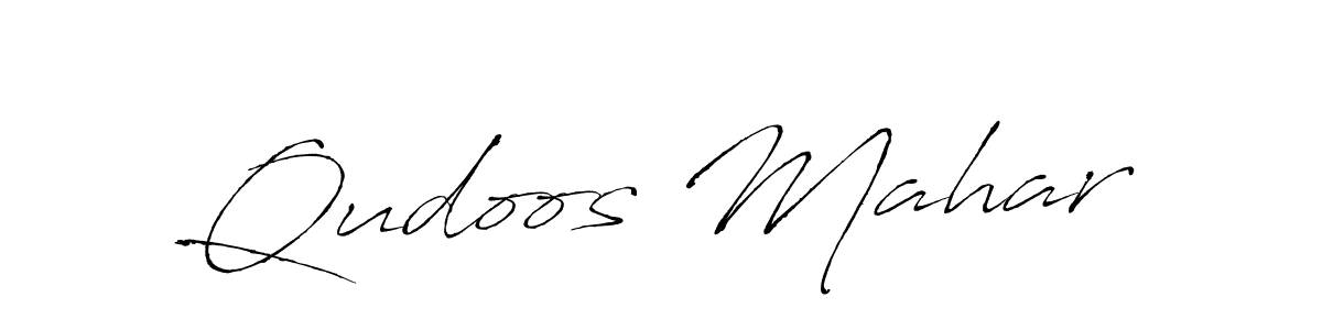Make a beautiful signature design for name Qudoos Mahar. Use this online signature maker to create a handwritten signature for free. Qudoos Mahar signature style 6 images and pictures png