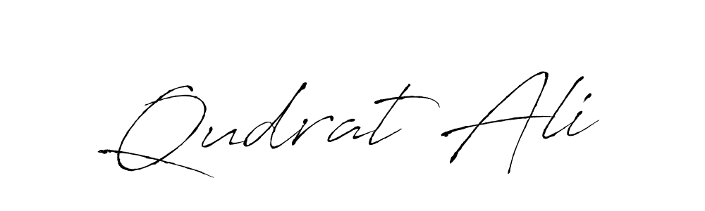 Use a signature maker to create a handwritten signature online. With this signature software, you can design (Antro_Vectra) your own signature for name Qudrat Ali. Qudrat Ali signature style 6 images and pictures png