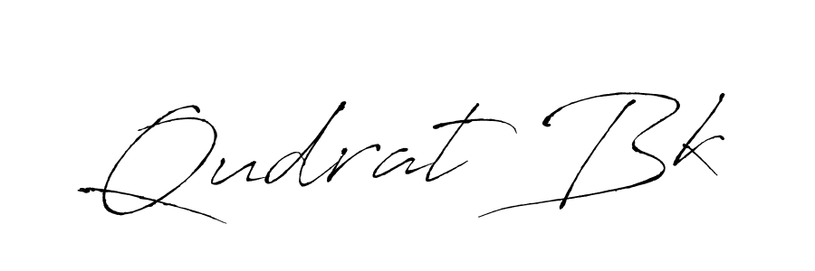 Antro_Vectra is a professional signature style that is perfect for those who want to add a touch of class to their signature. It is also a great choice for those who want to make their signature more unique. Get Qudrat Bk name to fancy signature for free. Qudrat Bk signature style 6 images and pictures png