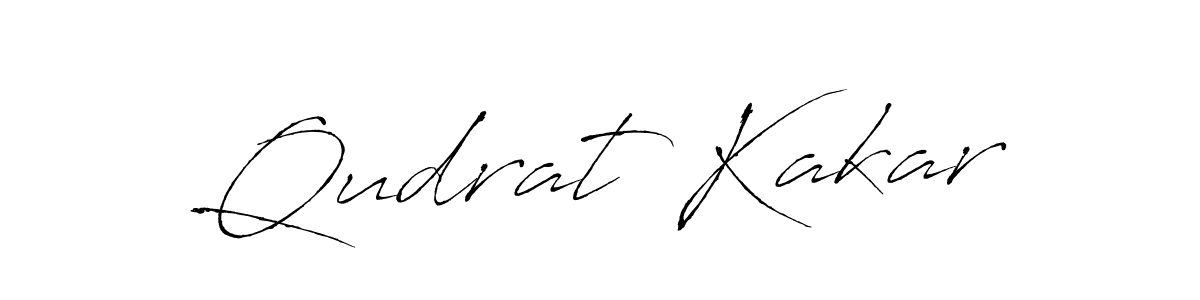 Antro_Vectra is a professional signature style that is perfect for those who want to add a touch of class to their signature. It is also a great choice for those who want to make their signature more unique. Get Qudrat Kakar name to fancy signature for free. Qudrat Kakar signature style 6 images and pictures png