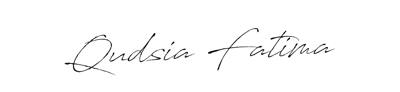 Create a beautiful signature design for name Qudsia Fatima. With this signature (Antro_Vectra) fonts, you can make a handwritten signature for free. Qudsia Fatima signature style 6 images and pictures png