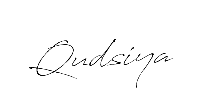 Also we have Qudsiya name is the best signature style. Create professional handwritten signature collection using Antro_Vectra autograph style. Qudsiya signature style 6 images and pictures png