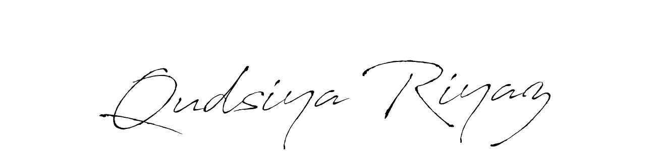 Antro_Vectra is a professional signature style that is perfect for those who want to add a touch of class to their signature. It is also a great choice for those who want to make their signature more unique. Get Qudsiya Riyaz name to fancy signature for free. Qudsiya Riyaz signature style 6 images and pictures png