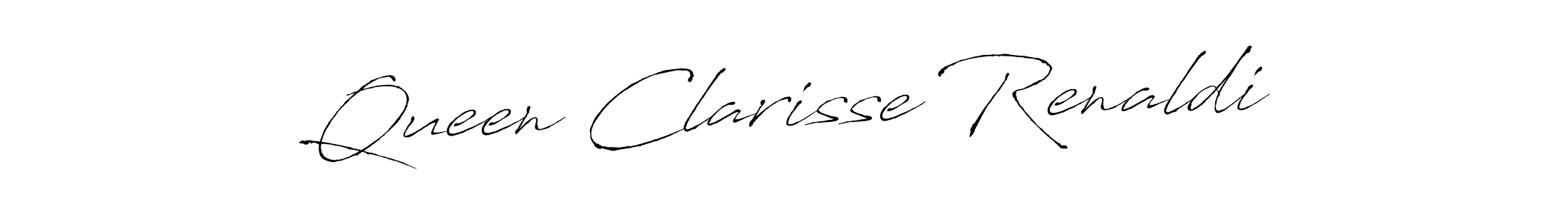 Also we have Queen Clarisse Renaldi name is the best signature style. Create professional handwritten signature collection using Antro_Vectra autograph style. Queen Clarisse Renaldi signature style 6 images and pictures png