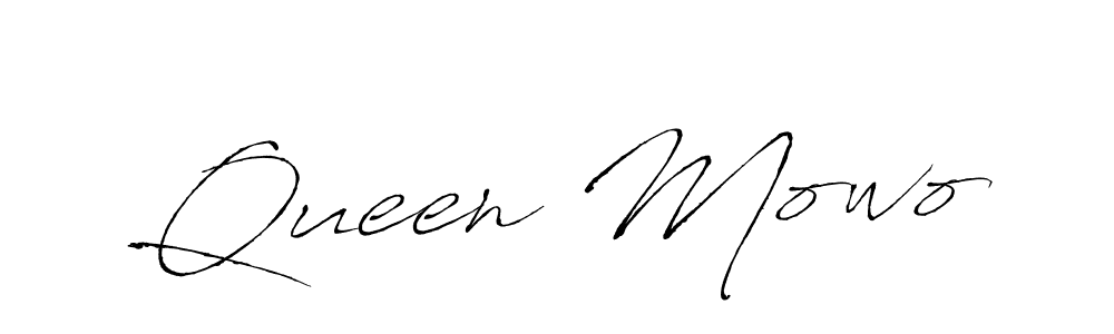 You should practise on your own different ways (Antro_Vectra) to write your name (Queen Mowo) in signature. don't let someone else do it for you. Queen Mowo signature style 6 images and pictures png