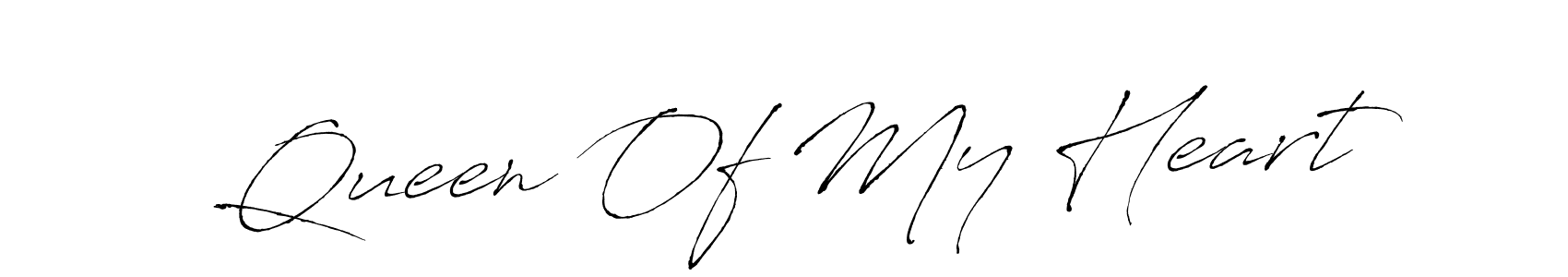 It looks lik you need a new signature style for name Queen Of My Heart. Design unique handwritten (Antro_Vectra) signature with our free signature maker in just a few clicks. Queen Of My Heart signature style 6 images and pictures png