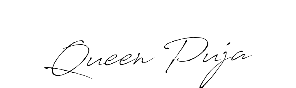 Antro_Vectra is a professional signature style that is perfect for those who want to add a touch of class to their signature. It is also a great choice for those who want to make their signature more unique. Get Queen Puja name to fancy signature for free. Queen Puja signature style 6 images and pictures png
