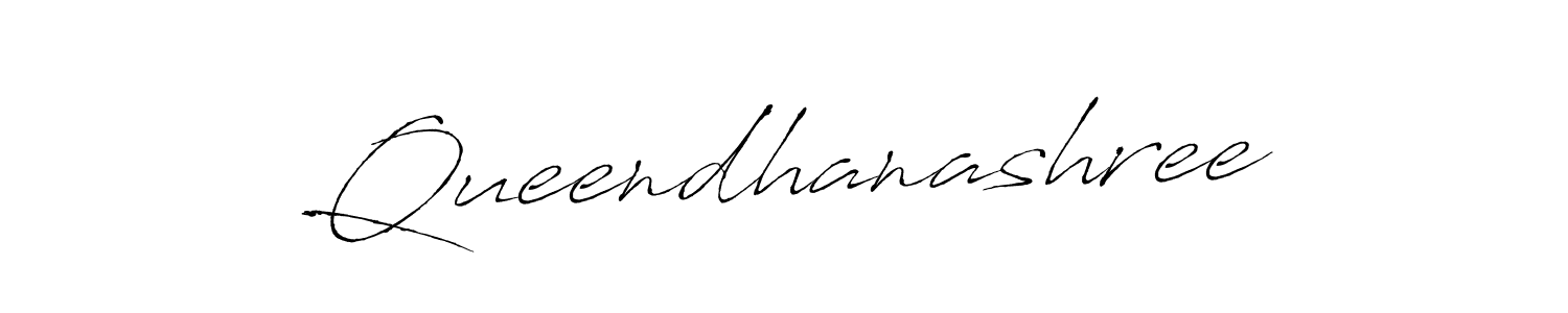 How to make Queendhanashree name signature. Use Antro_Vectra style for creating short signs online. This is the latest handwritten sign. Queendhanashree signature style 6 images and pictures png