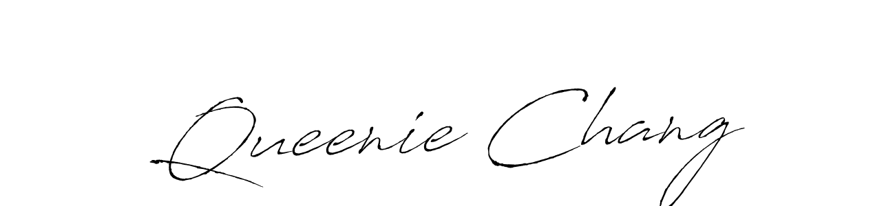 Make a beautiful signature design for name Queenie Chang. Use this online signature maker to create a handwritten signature for free. Queenie Chang signature style 6 images and pictures png