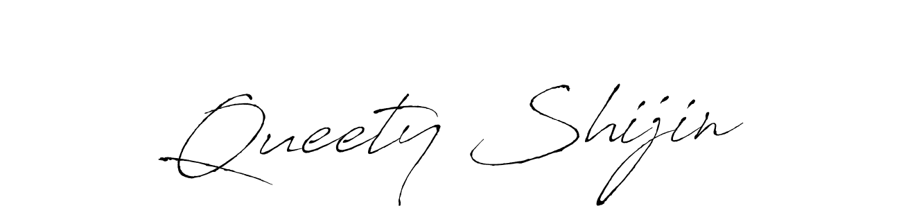 It looks lik you need a new signature style for name Queety Shijin. Design unique handwritten (Antro_Vectra) signature with our free signature maker in just a few clicks. Queety Shijin signature style 6 images and pictures png