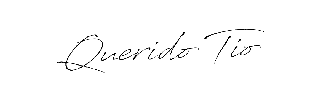 How to make Querido Tio signature? Antro_Vectra is a professional autograph style. Create handwritten signature for Querido Tio name. Querido Tio signature style 6 images and pictures png