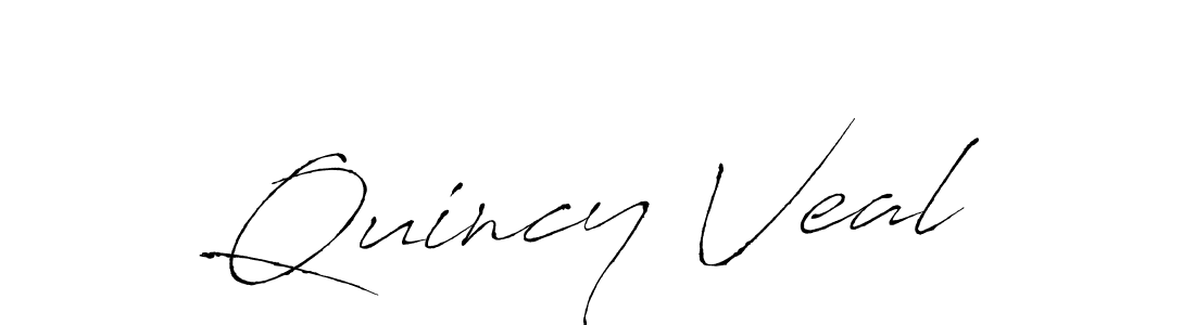 The best way (Antro_Vectra) to make a short signature is to pick only two or three words in your name. The name Quincy Veal include a total of six letters. For converting this name. Quincy Veal signature style 6 images and pictures png