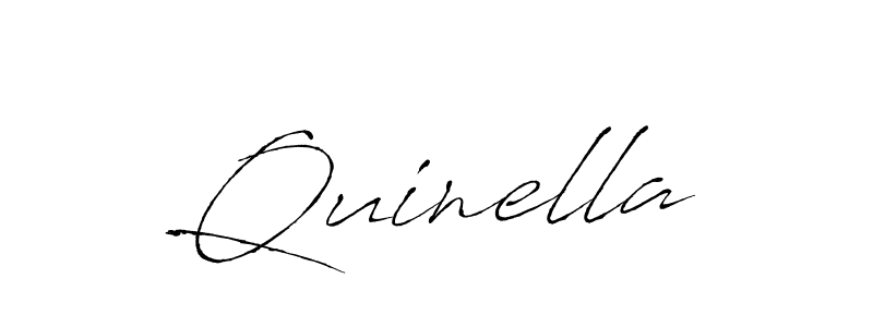 Quinella stylish signature style. Best Handwritten Sign (Antro_Vectra) for my name. Handwritten Signature Collection Ideas for my name Quinella. Quinella signature style 6 images and pictures png