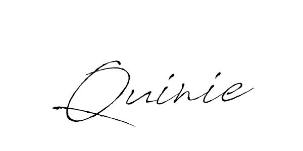 Design your own signature with our free online signature maker. With this signature software, you can create a handwritten (Antro_Vectra) signature for name Quinie. Quinie signature style 6 images and pictures png