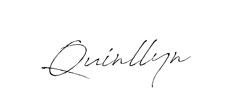 You should practise on your own different ways (Antro_Vectra) to write your name (Quinllyn) in signature. don't let someone else do it for you. Quinllyn signature style 6 images and pictures png