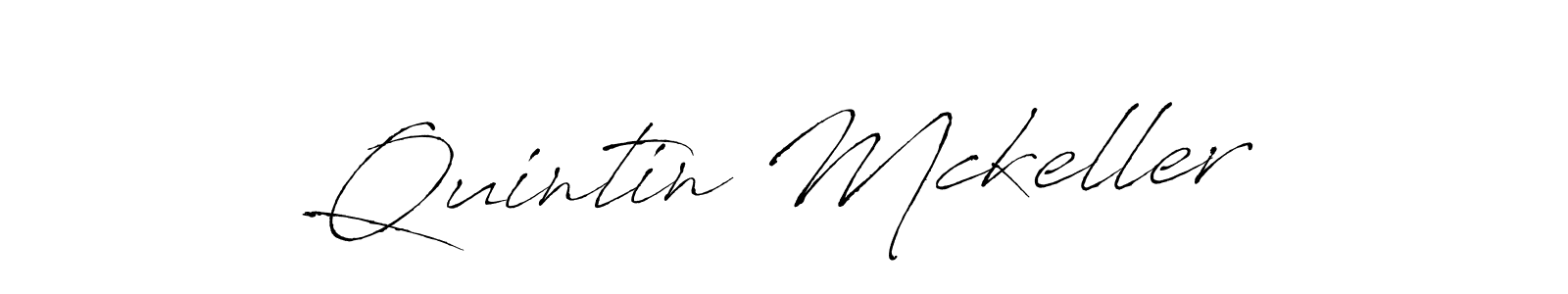 How to make Quintin Mckeller name signature. Use Antro_Vectra style for creating short signs online. This is the latest handwritten sign. Quintin Mckeller signature style 6 images and pictures png