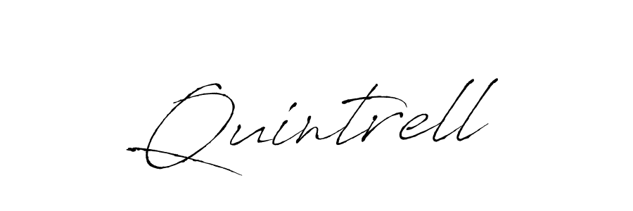 Use a signature maker to create a handwritten signature online. With this signature software, you can design (Antro_Vectra) your own signature for name Quintrell. Quintrell signature style 6 images and pictures png