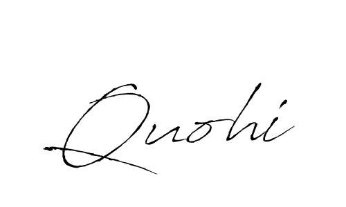 How to Draw Quohi signature style? Antro_Vectra is a latest design signature styles for name Quohi. Quohi signature style 6 images and pictures png