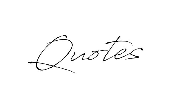 It looks lik you need a new signature style for name Quotes. Design unique handwritten (Antro_Vectra) signature with our free signature maker in just a few clicks. Quotes signature style 6 images and pictures png