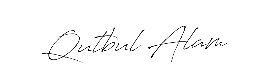 Design your own signature with our free online signature maker. With this signature software, you can create a handwritten (Antro_Vectra) signature for name Qutbul Alam. Qutbul Alam signature style 6 images and pictures png